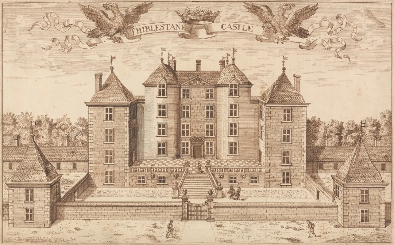 Thirlestane Castle Near Lauder Vale Of Tweed Wall Art by John Slezar - High-Resolution Digital Print