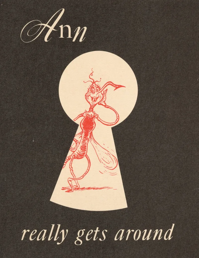 This Is Ann Shes Dying To Meet You Pl 02 Wall Art by Theodor Seuss Geisel (Dr. Seuss) - High-Resolution Digital Print