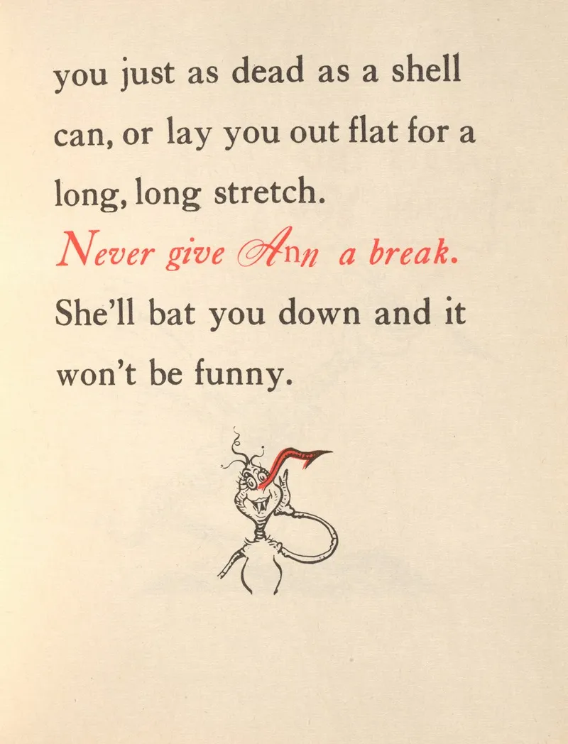 This Is Ann Shes Dying To Meet You Pl 30 2 Wall Art by Theodor Seuss Geisel (Dr. Seuss) - High-Resolution Digital Print