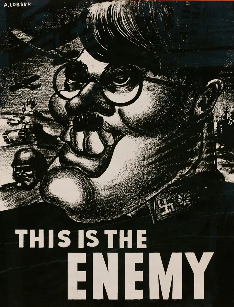 This Is The Enemy Wall Art by A. Lobser - High-Resolution Digital Print