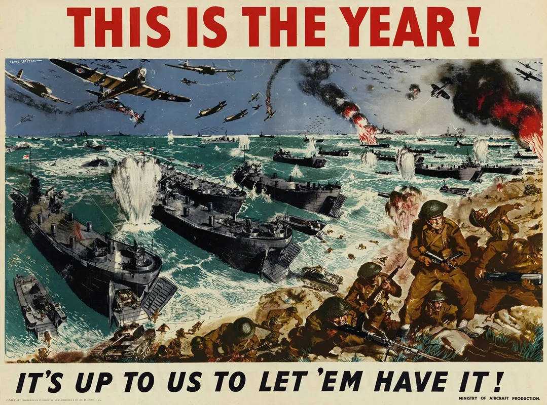This Is The Year Wall Art by Clive Uptton - High-Resolution Digital Print