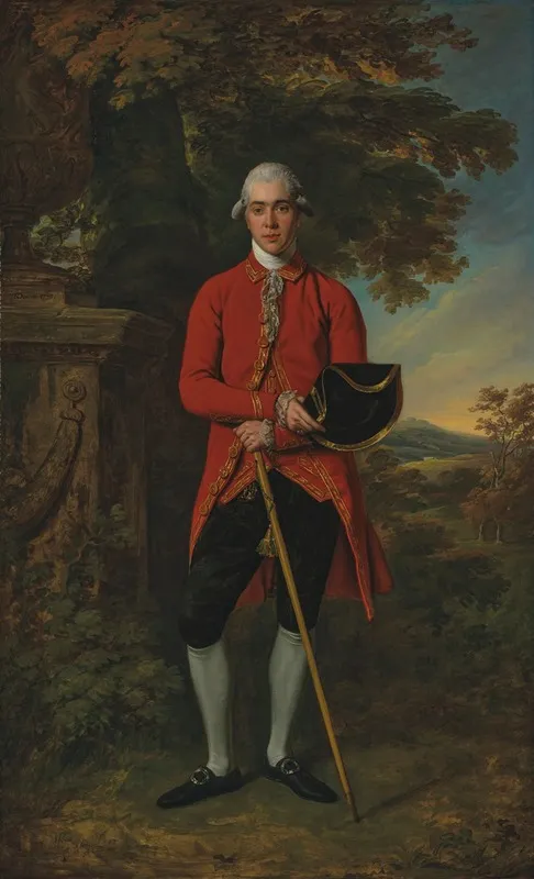 Thomas Assheton Smith 1752 1828 Wall Art by Nathaniel Dance Holland - High-Resolution Digital Print