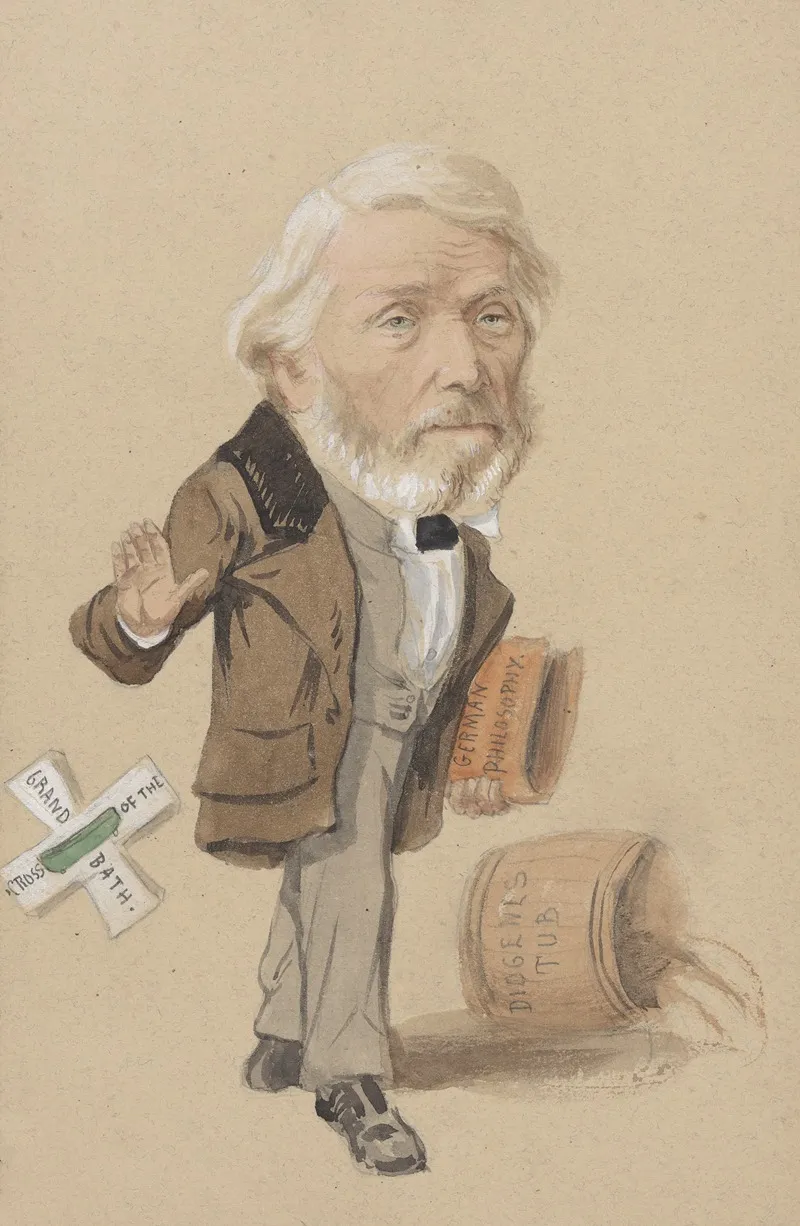 Thomas Carlyle 4 Wall Art by J. Sims - High-Resolution Digital Print