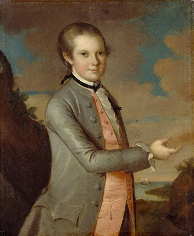 Thomas Chamberlaine Wall Art by John Hesselius - High-Resolution Digital Print