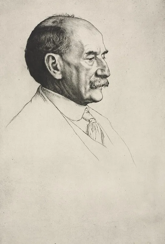 Thomas Hardy Facing Right