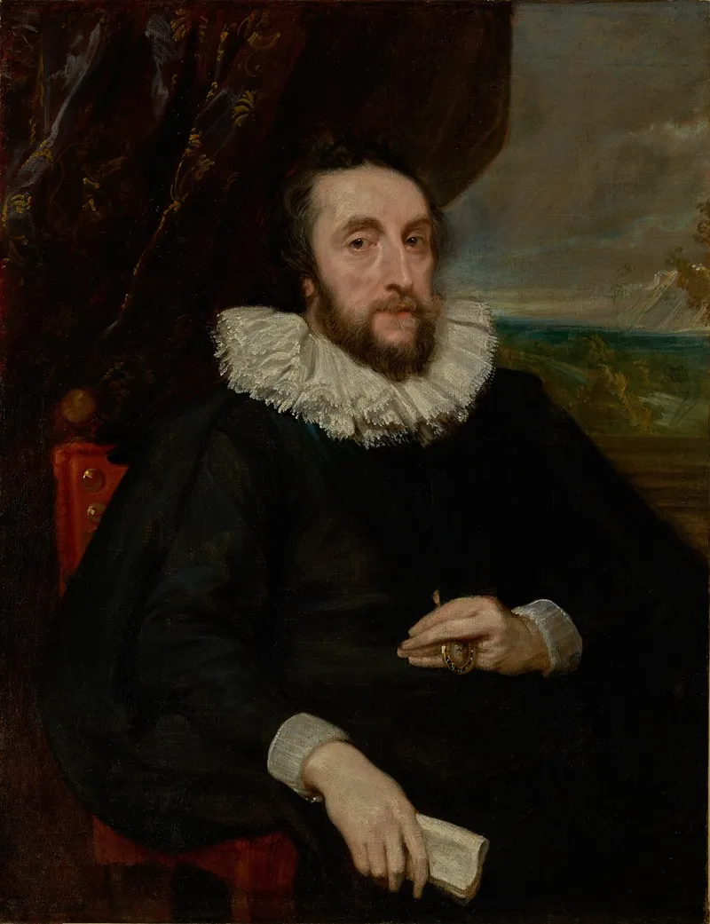 Thomas Howard Second Earl Of Arundel Wall Art by Anthony van Dyck - High-Resolution Digital Print