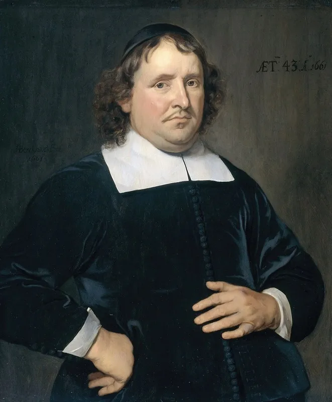 Thomas Pots 1618 1689 Minister At Vlissingen Wall Art by Hendrick Berckman - High-Resolution Digital Print