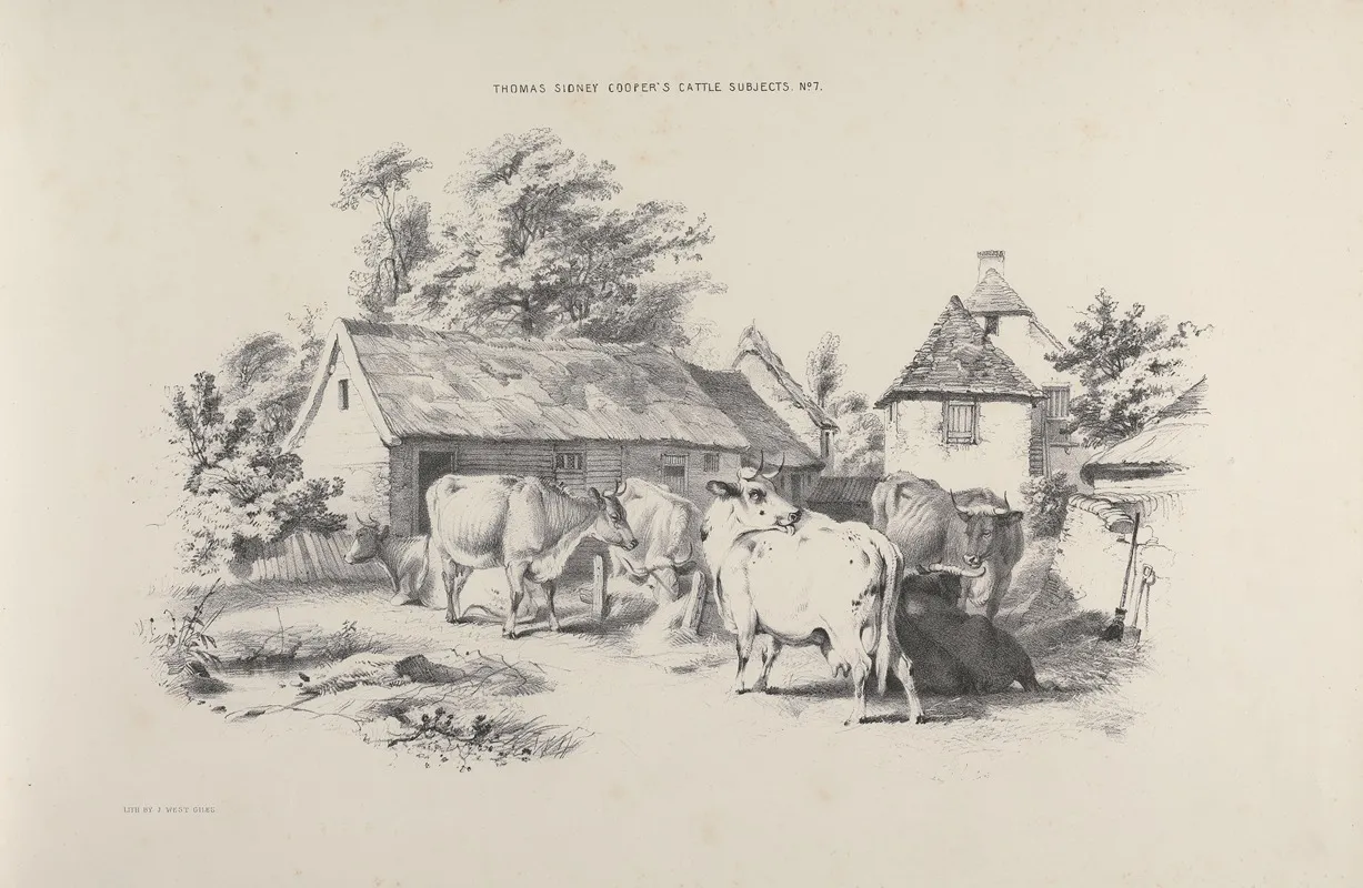 Thomas Sydney Coopers Cattle Subjects Pl 07
