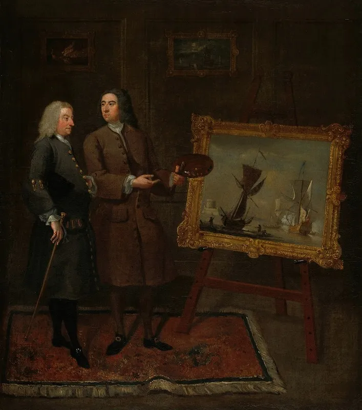 Thomas Walker And Peter Monamy Wall Art by Gawen Hamilton - High-Resolution Digital Print