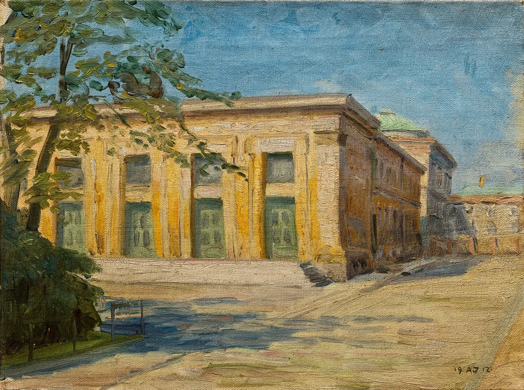 Thorvaldsens Museum Wall Art by Axel Johansen - High-Resolution Digital Print