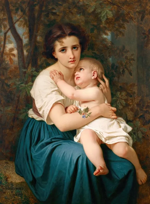 Thoughts Of The Future Wall Art by Hugues Merle - High-Resolution Digital Print