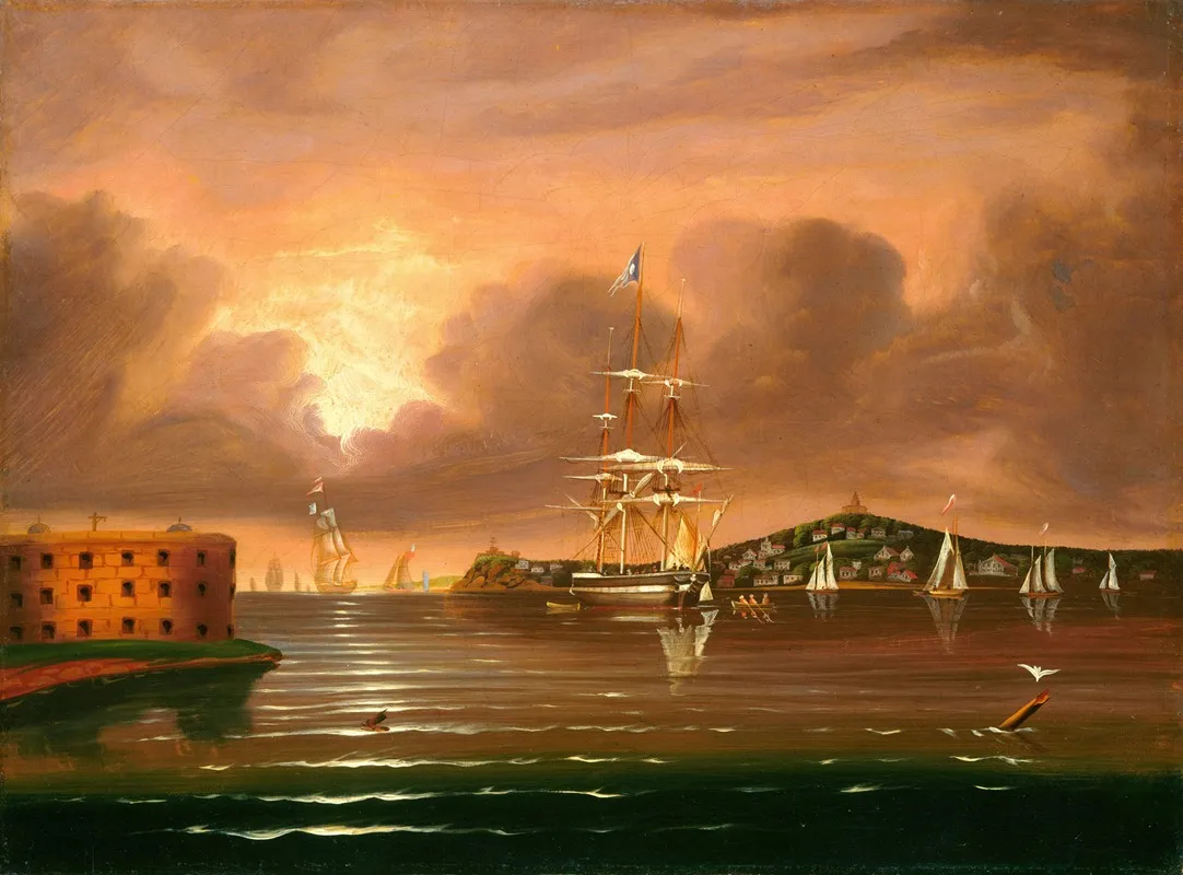 Threatening Sky Bay Of New York