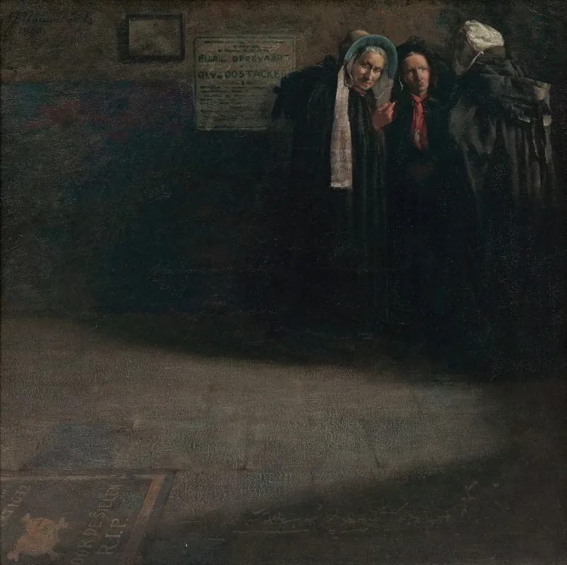 Three Bigots Wall Art by Georges Nauwelaerts - High-Resolution Digital Print