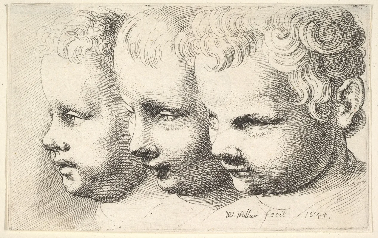 Three Childrens Heads