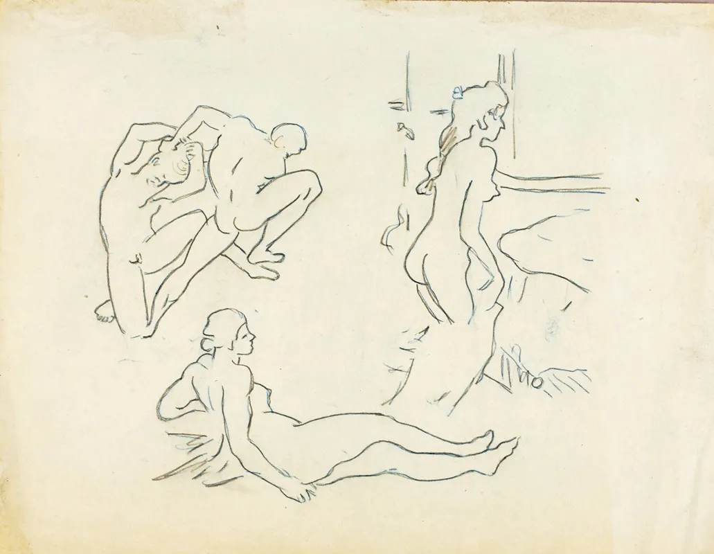 Three Figure Studies 4