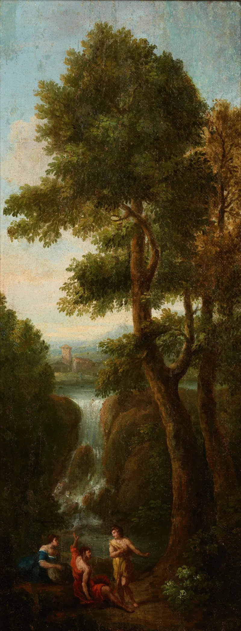 Three Figures In A Landscape