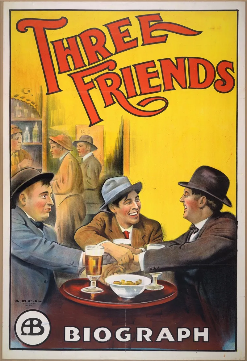 Three Friends Wall Art by A.B.C. Co. - High-Resolution Digital Print