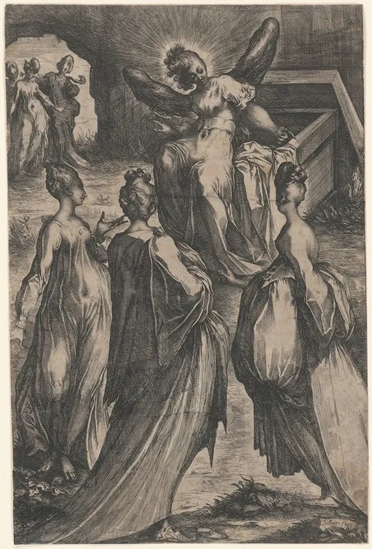 Three Maries At The Tomb