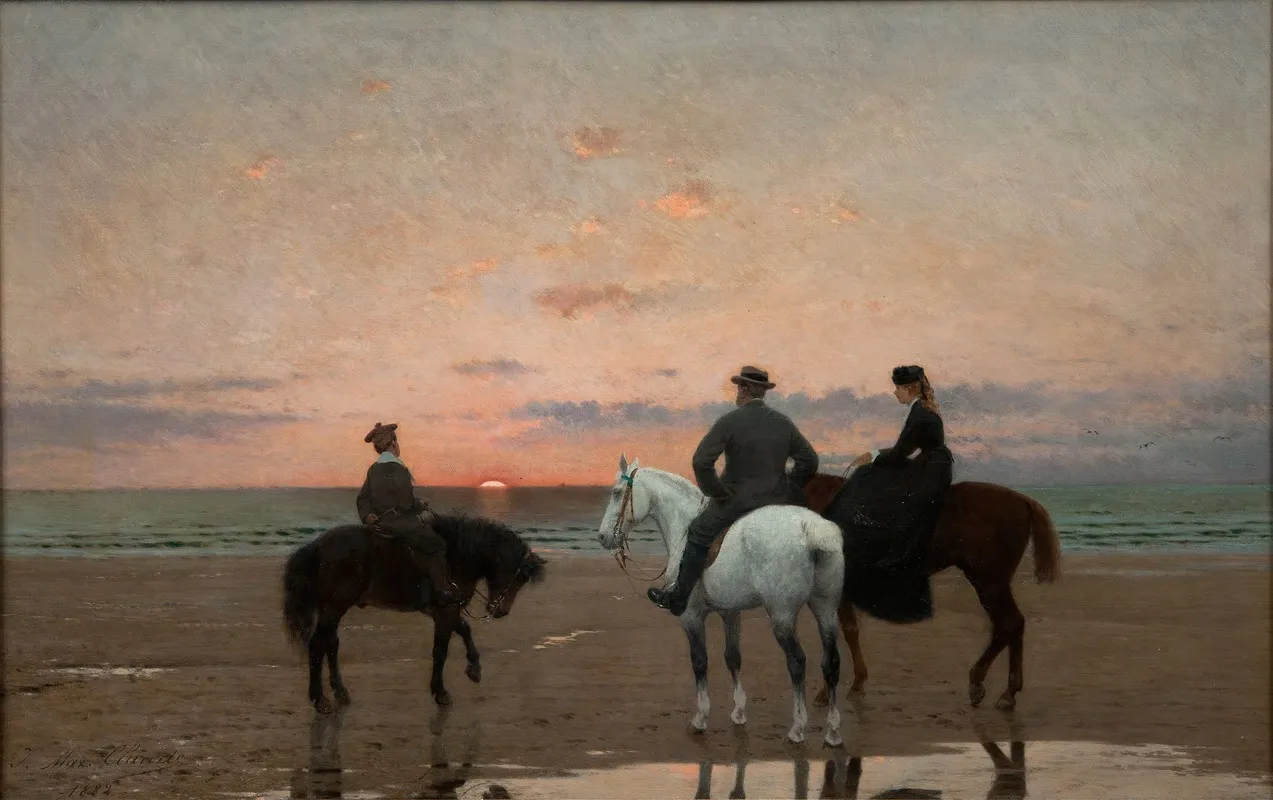 Three Riders At The Sea
