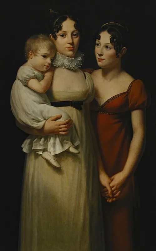 Three Sisters Wall Art by Louis Andre Gabriel Bouchet - High-Resolution Digital Print