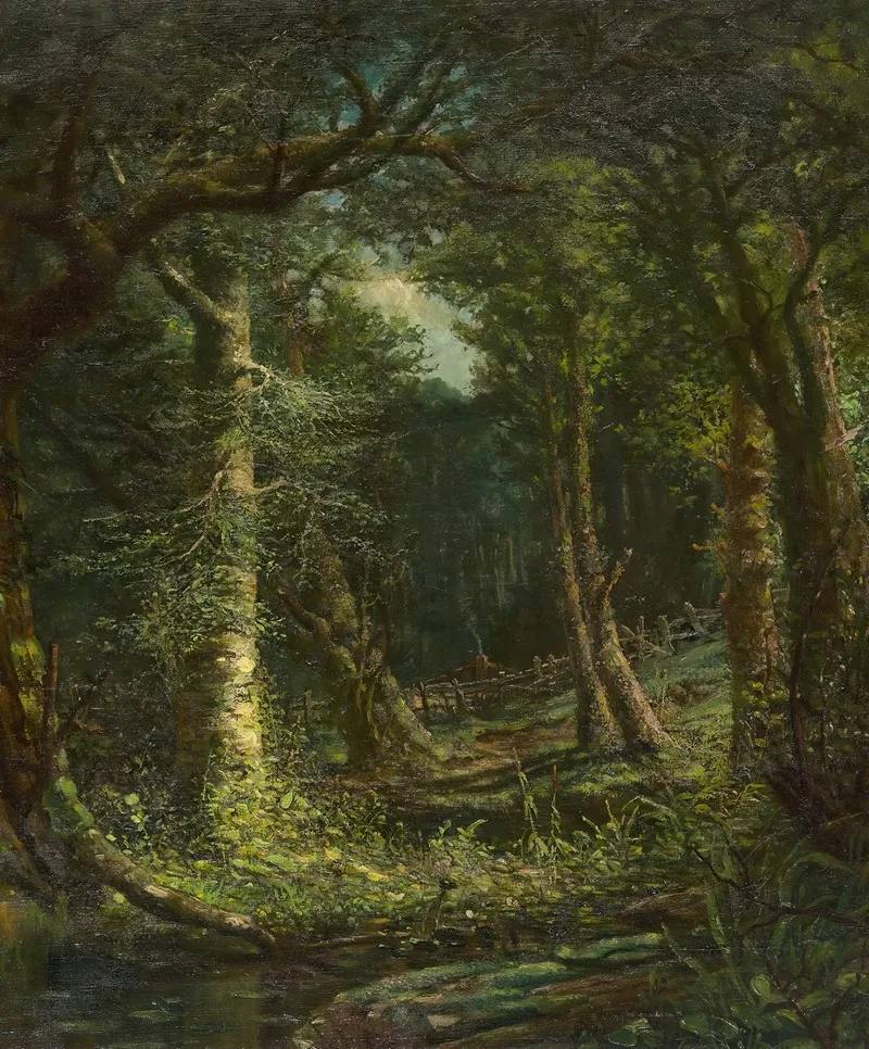 Through The Trees 3 Wall Art by Robert B. Hopkin - High-Resolution Digital Print