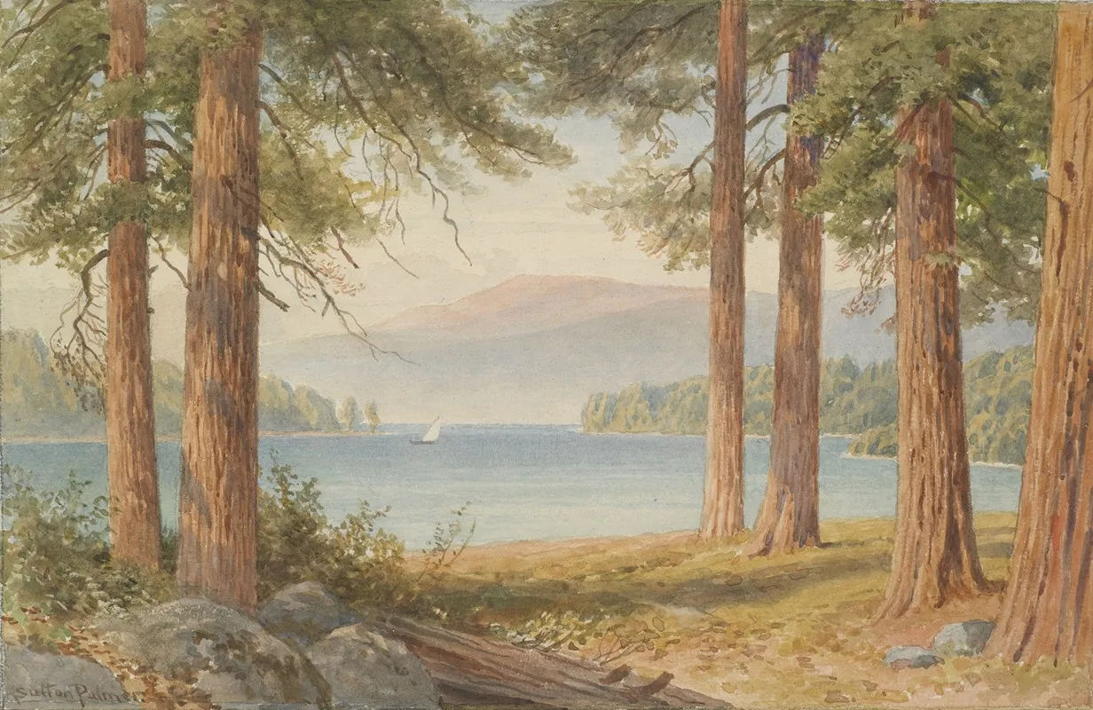 Through The Trees 4 Wall Art by Harold Sutton Palmer - High-Resolution Digital Print