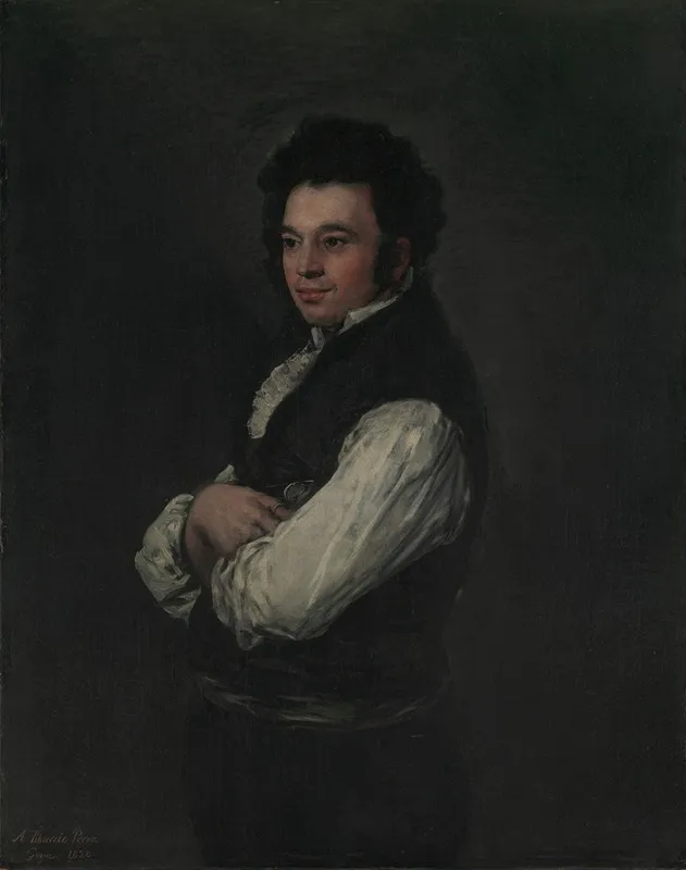 Tiburcio Perez Y Cuervo 1785 1841 The Architect Wall Art by Francisco de Goya - High-Resolution Digital Print