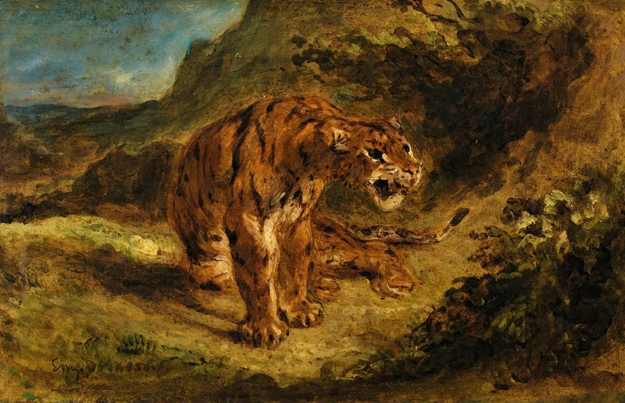 Tiger On The Look Out