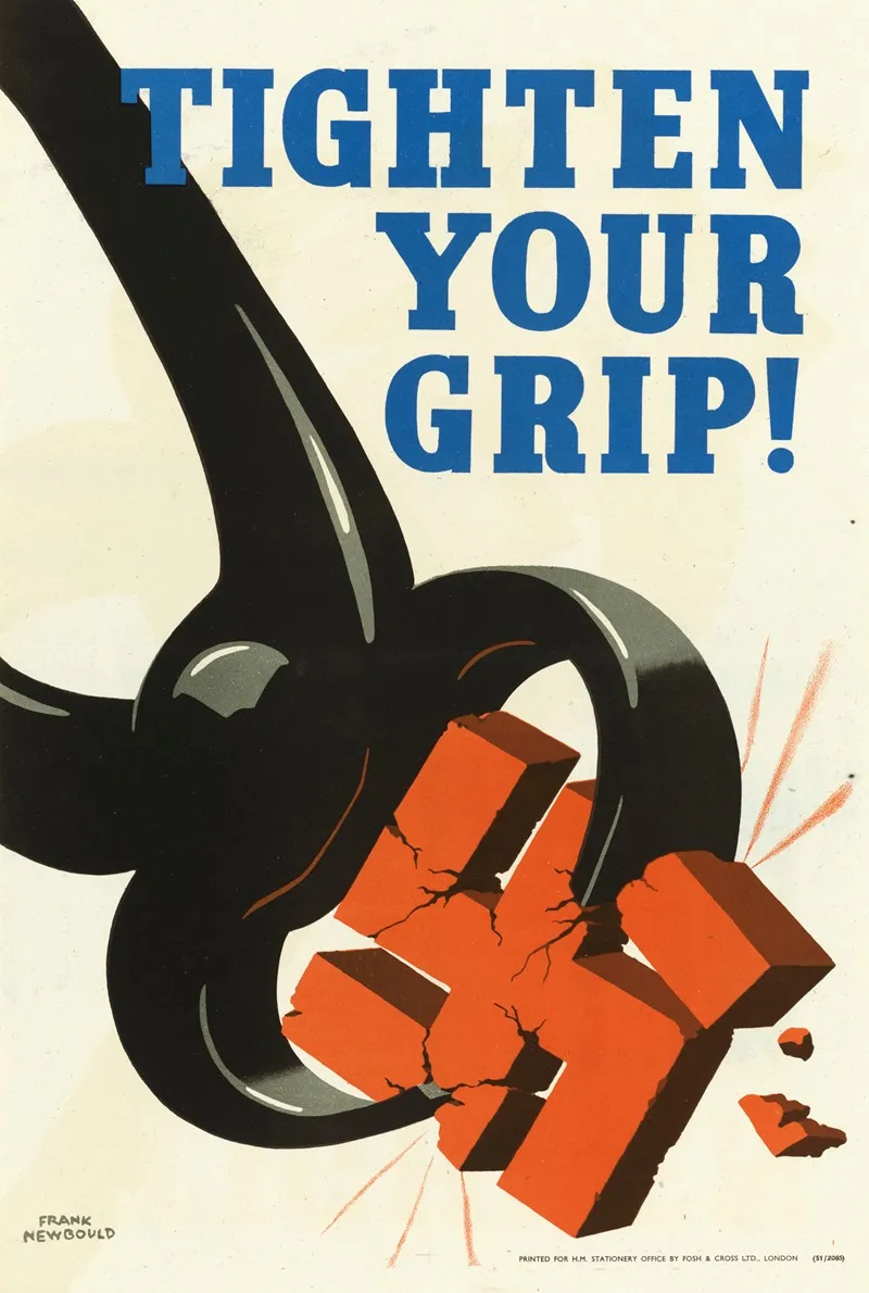Tighten Your Grip Wall Art by Frank Newbould - High-Resolution Digital Print