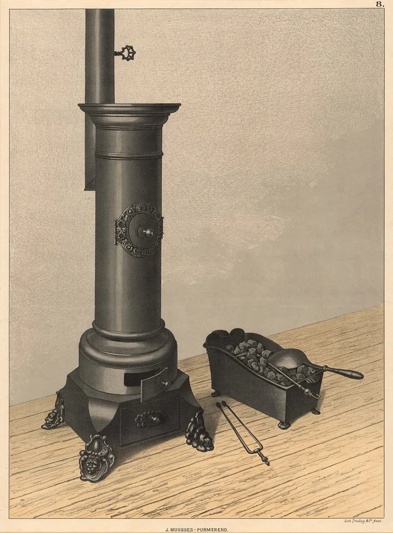 Tiled Stove