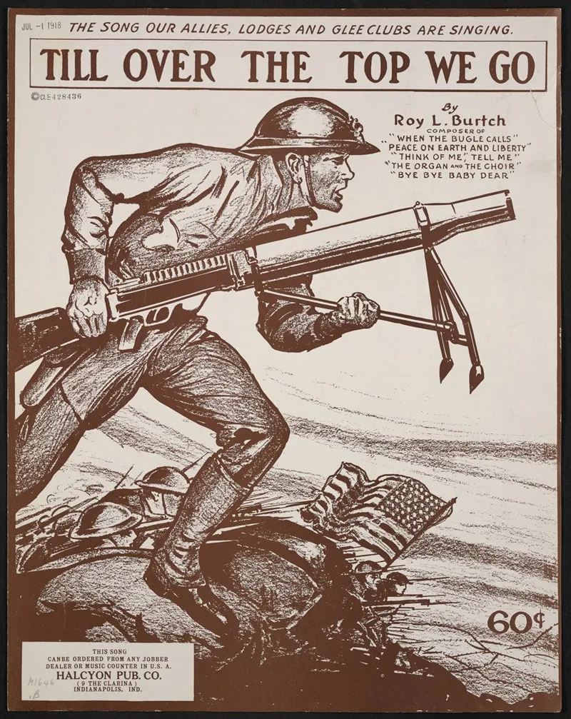 Till Over The Top We Go Wall Art by Anonymous - High-Resolution Digital Print