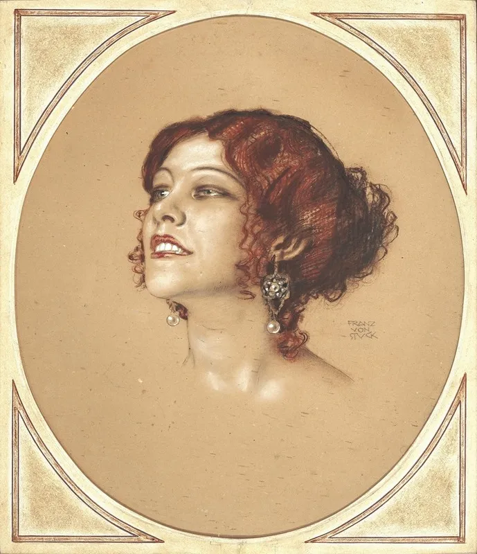 Tilla Durieux Als Circe Wall Art by Franz von Stuck - High-Resolution Digital Print