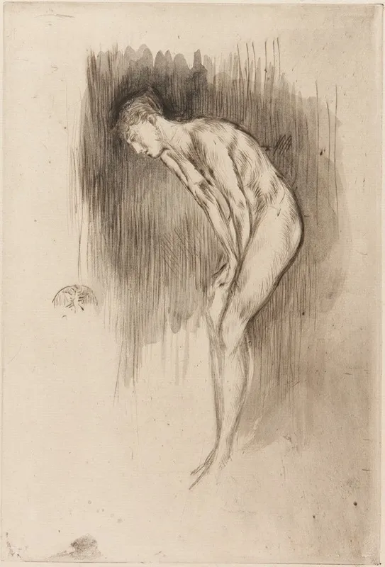 Tillie A Model Wall Art by James Abbott McNeill Whistler - High-Resolution Digital Print