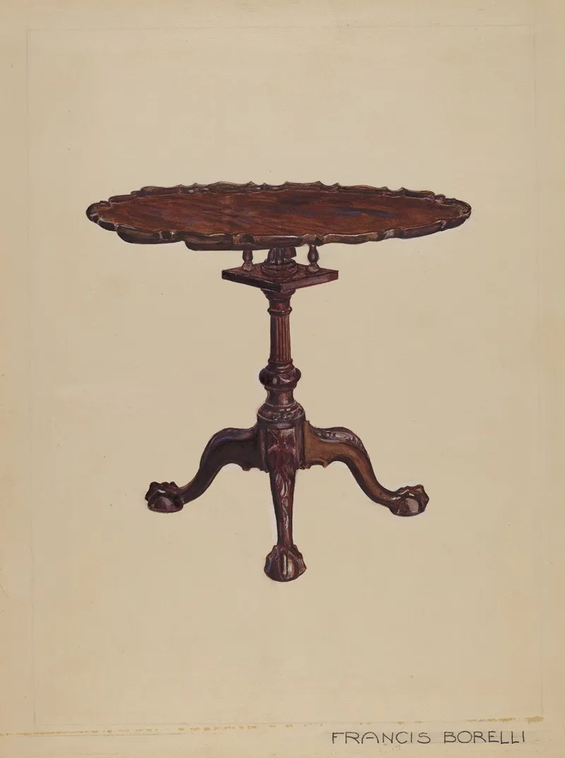 Tilt Top Table 2