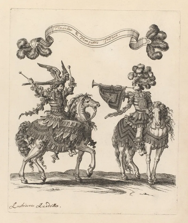Timballier Trompettes Indiens