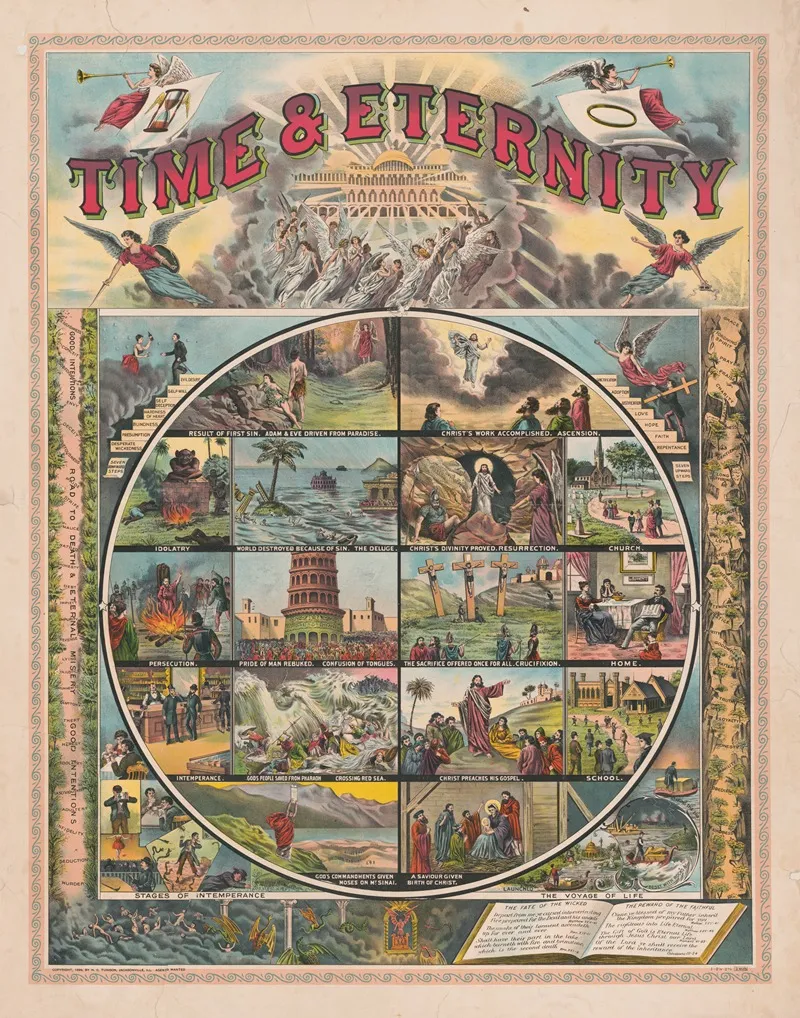 Time Eternity Wall Art by H. C. Tunison - High-Resolution Digital Print