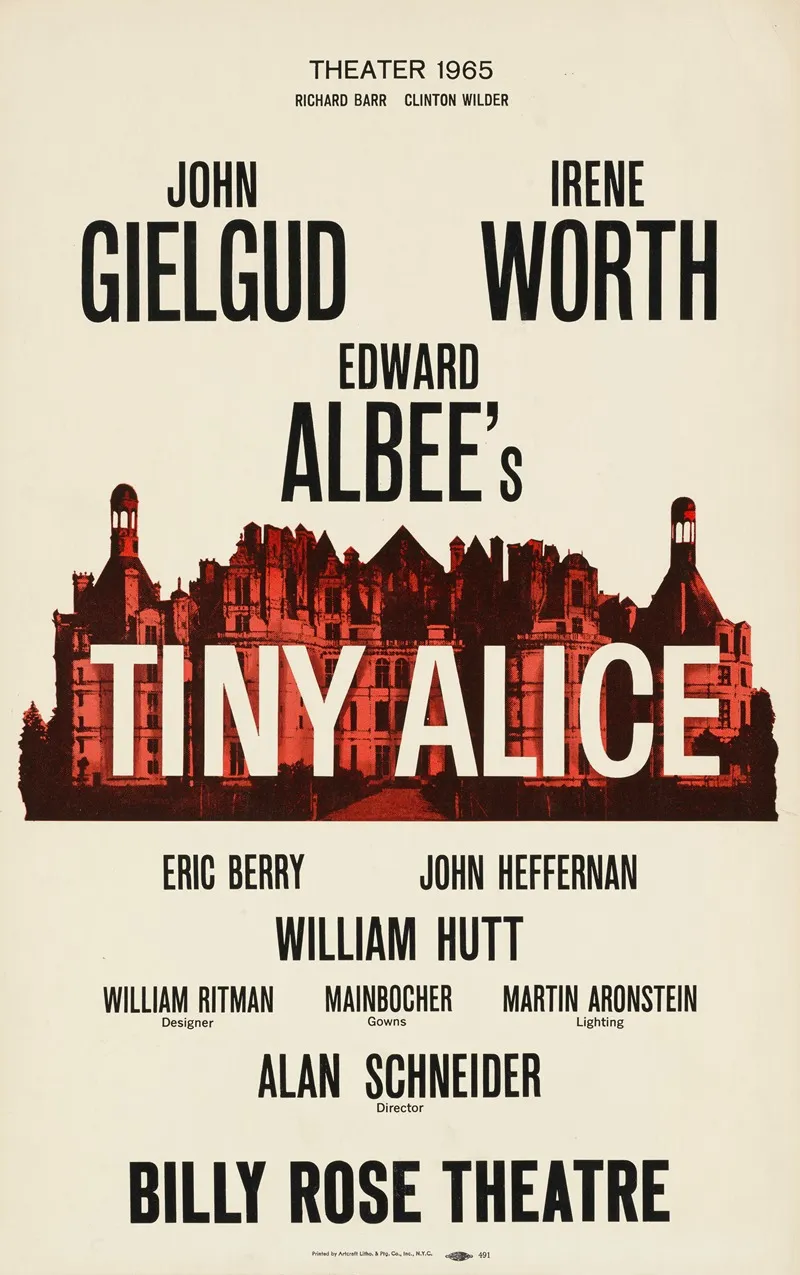Tiny Alice Wall Art by Artcraft Lithograph - High-Resolution Digital Print