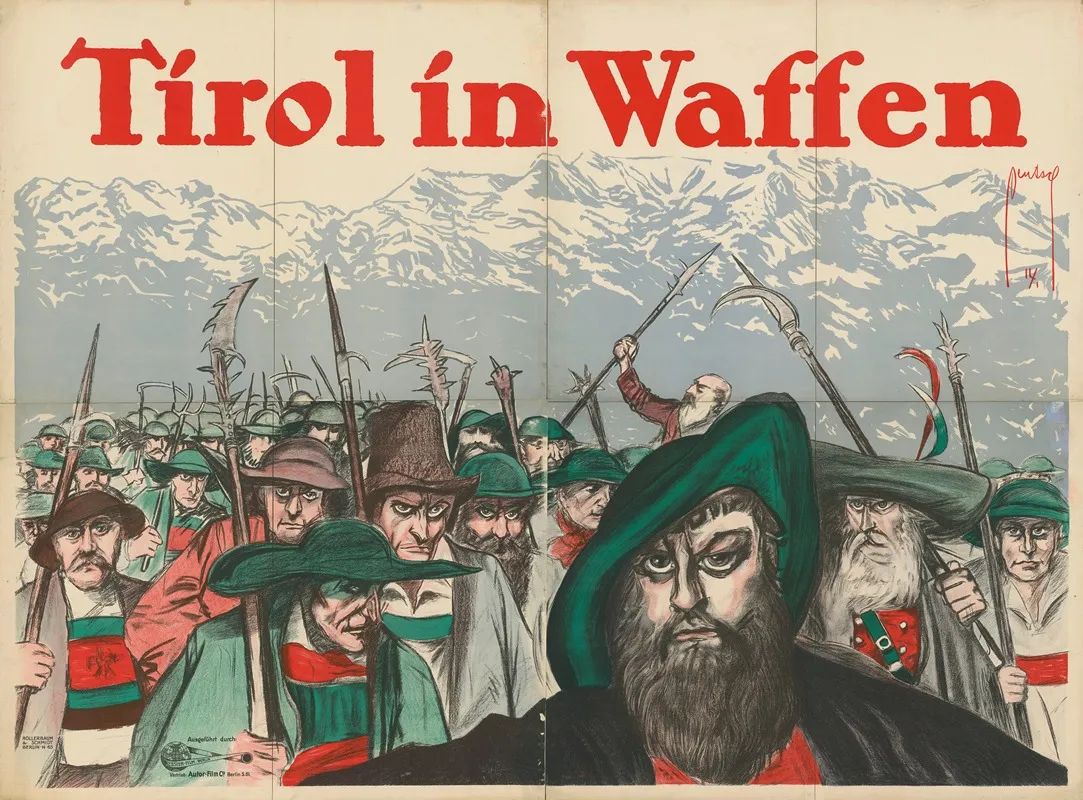 Tirol In Waffen Wall Art by Ernst Deutsch - High-Resolution Digital Print