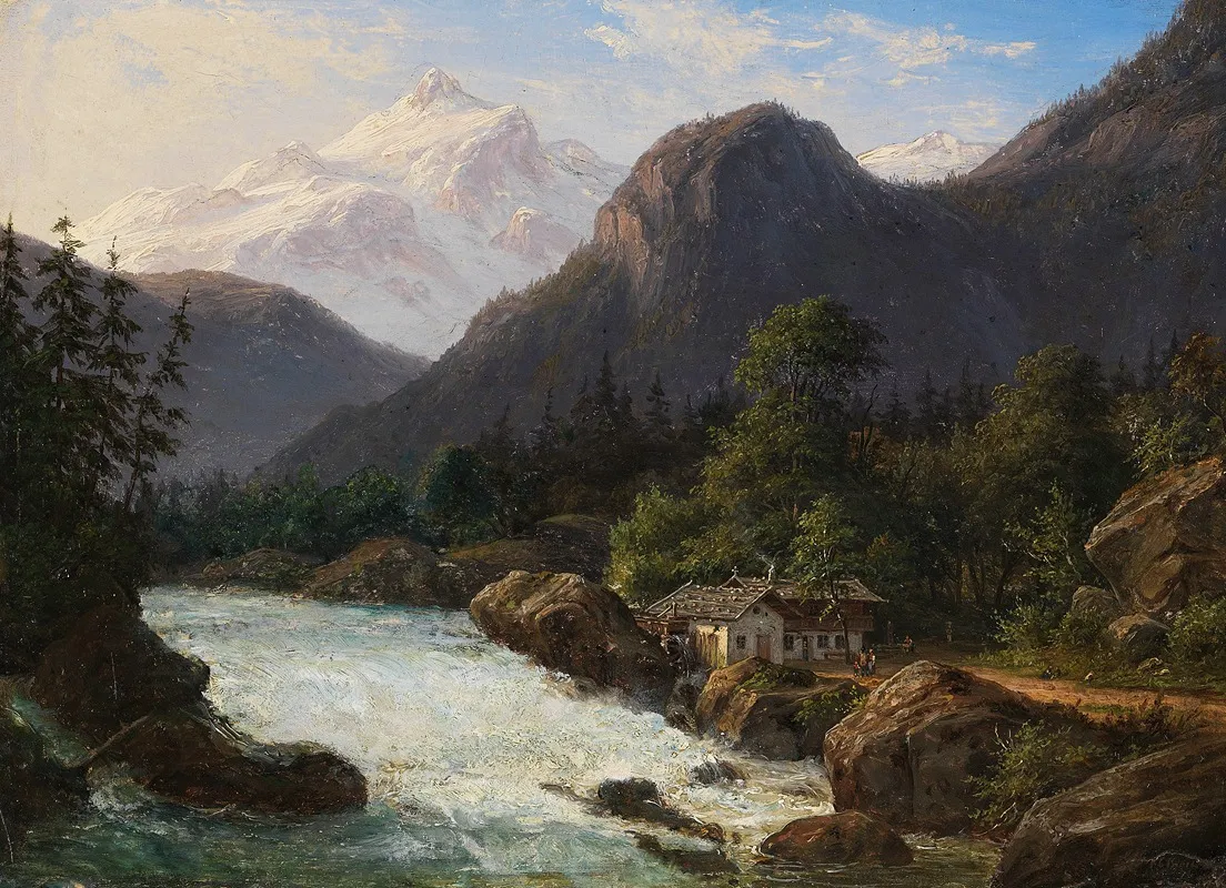 Tiroler Berge Wall Art by Frederik Christian Jakobsen Kiærskou - High-Resolution Digital Print