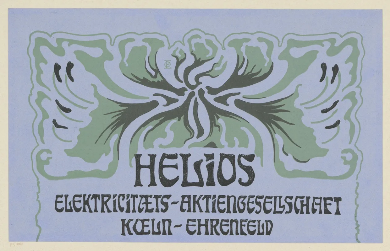 Titelblatt Helios Elektrizitats Aktiengesellschaft Koln Ehrenfeld