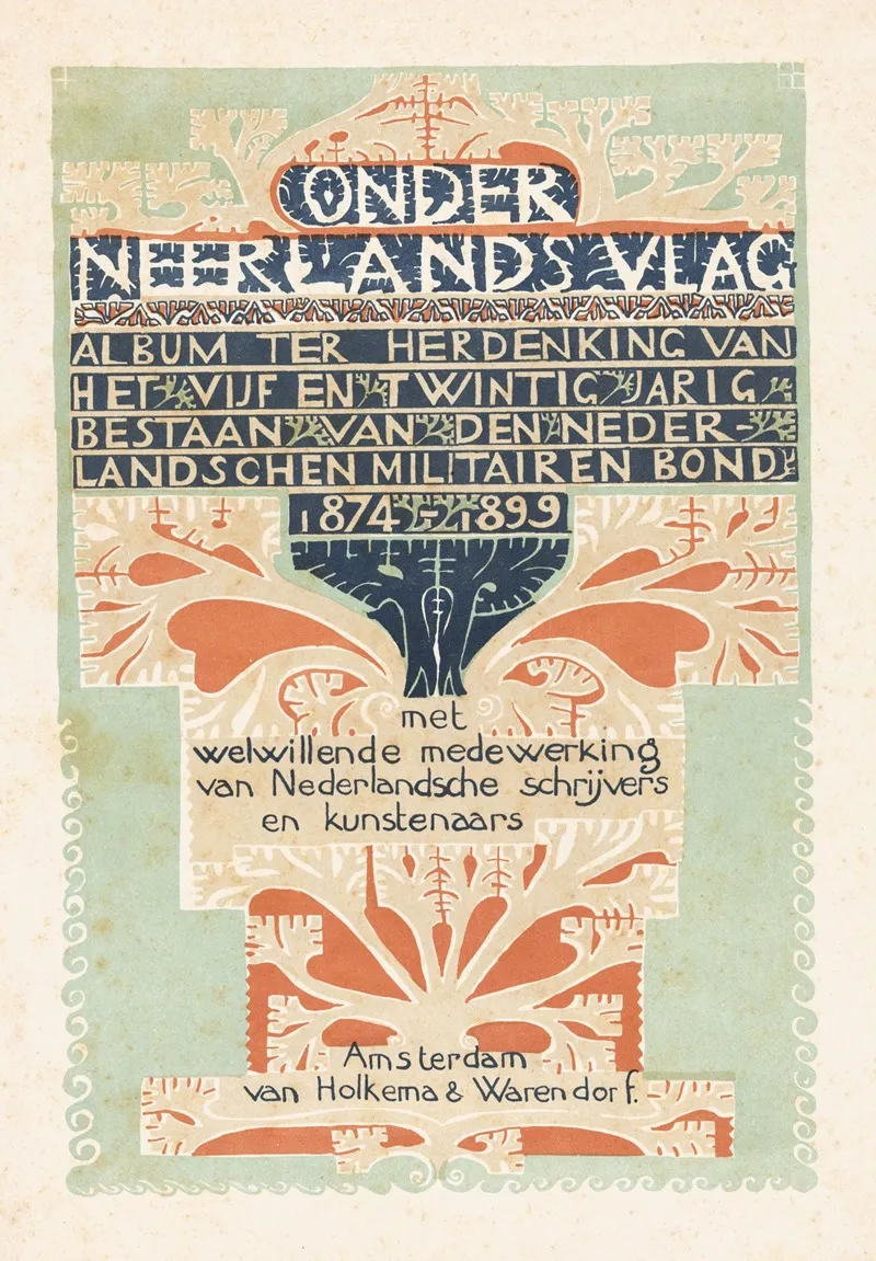 Titelpagina Voor Onder Neerlands Vlag 1899