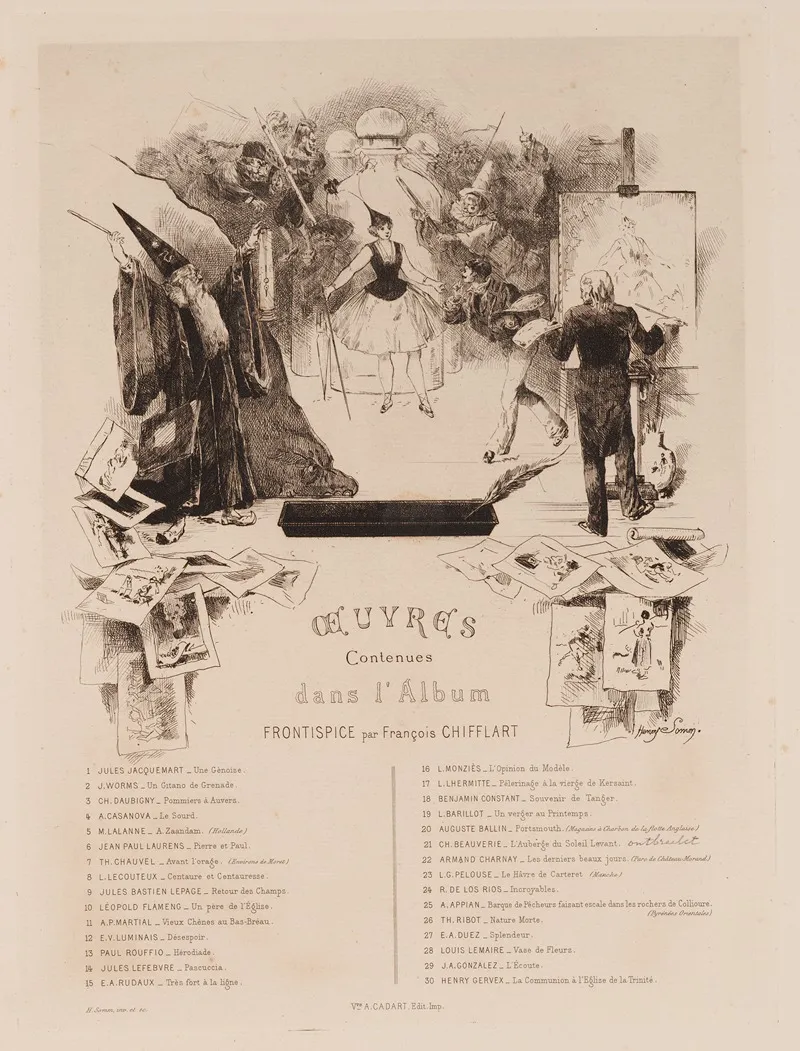 Title Page 11 Wall Art by Henri Somm - High-Resolution Digital Print