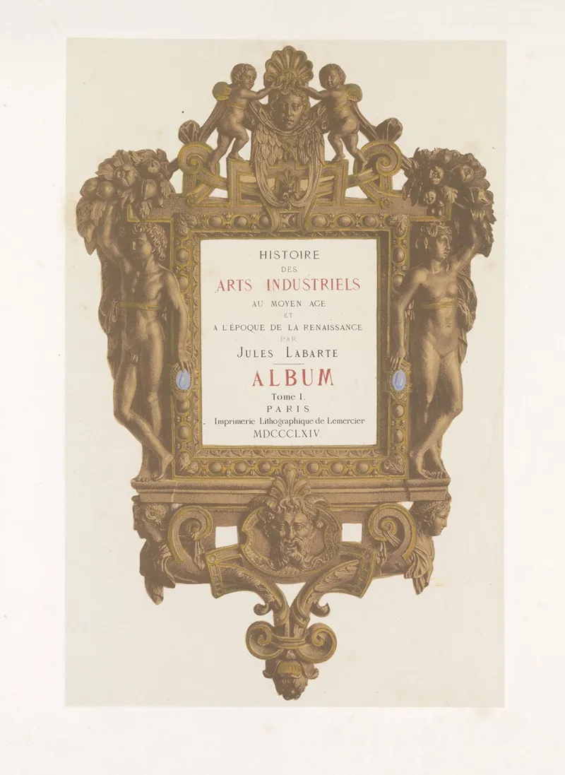 Title Page 20 Wall Art by Joseph Rose Lemercier - High-Resolution Digital Print