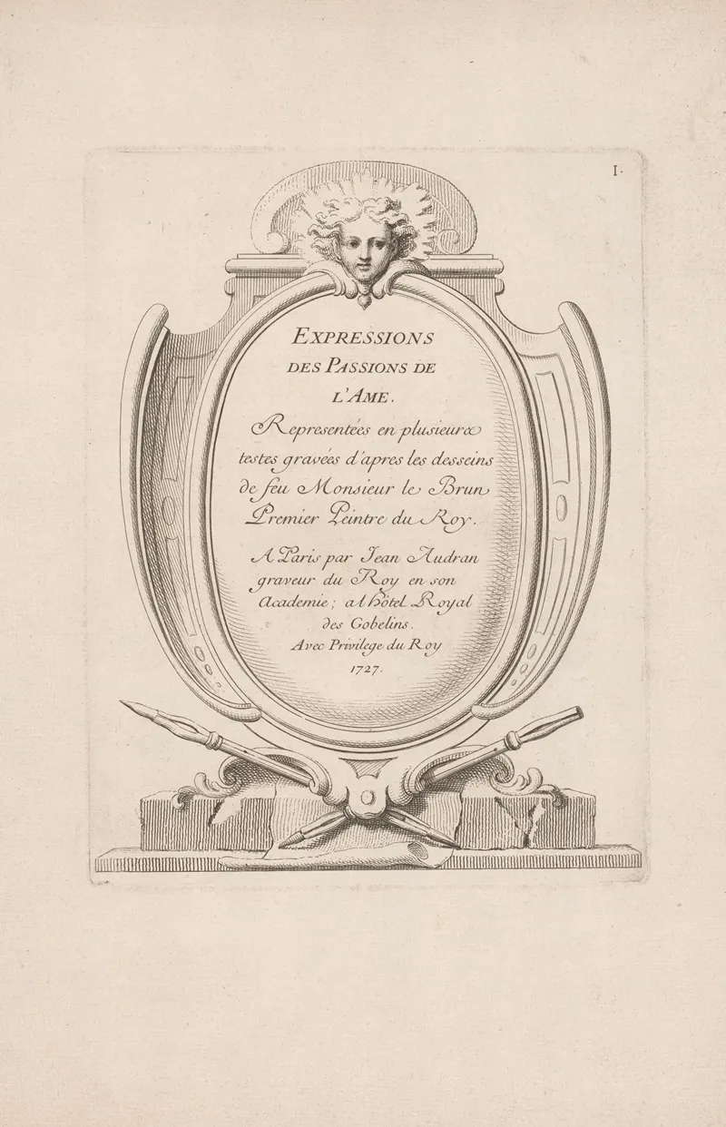 Titlepage 3 Wall Art by Jean Audran - High-Resolution Digital Print