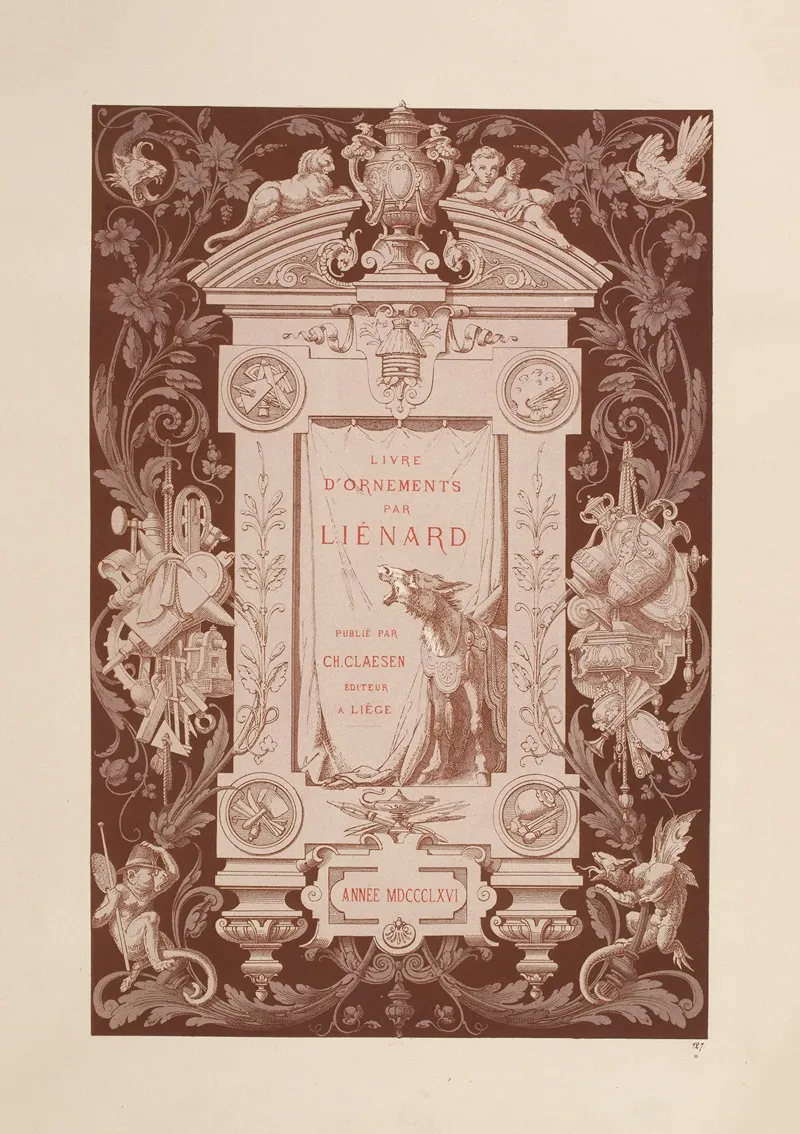Titre Illustre Wall Art by Michel Liénard - High-Resolution Digital Print