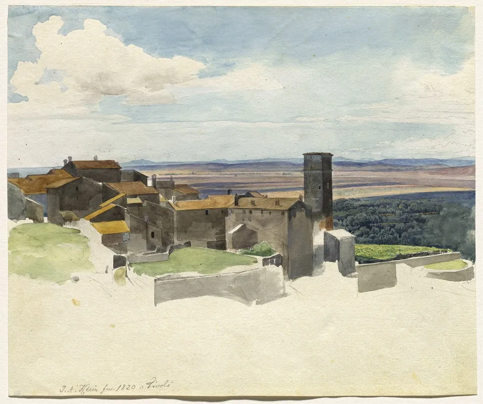 Tivoli And The Roman Campagna