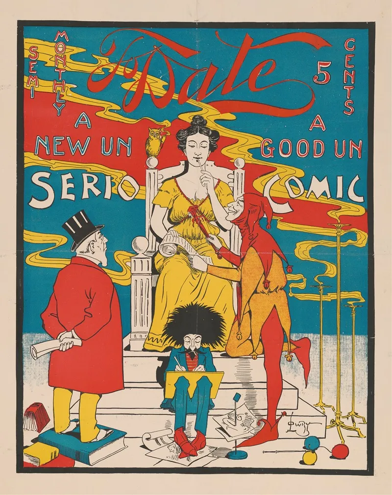 To Date A New Un Serio A Good Un Comic 2 Wall Art by Everett E. Lowry - High-Resolution Digital Print