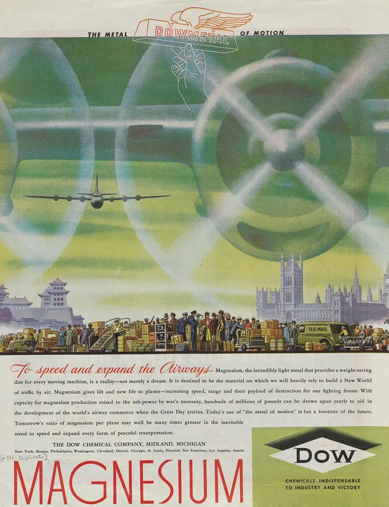 To Speed And Expand The Airways Advertisement For Dow Magnesium