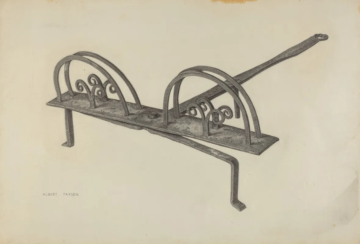 Toast Rack Wall Art by Albert Taxson - High-Resolution Digital Print