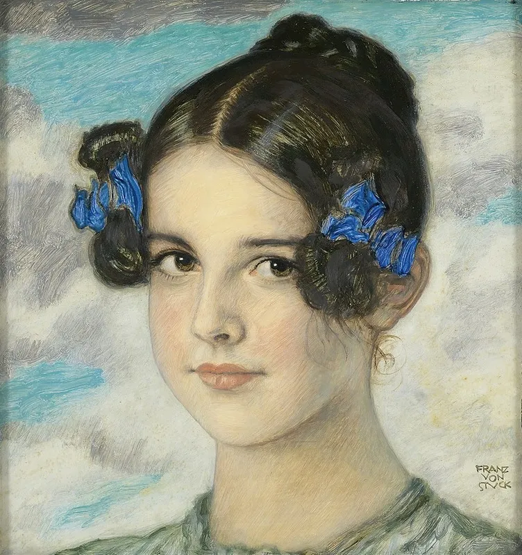 Tochter Mary Wall Art by Franz von Stuck - High-Resolution Digital Print